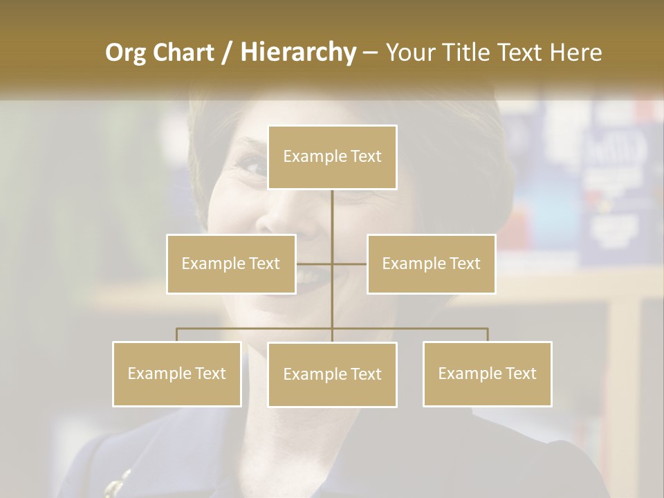 Jewelry Horizontal Lady PowerPoint Template