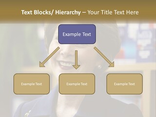 Jewelry Horizontal Lady PowerPoint Template