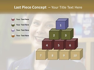 Jewelry Horizontal Lady PowerPoint Template