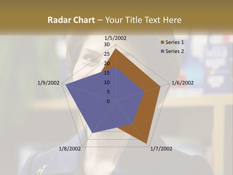 Jewelry Horizontal Lady PowerPoint Template