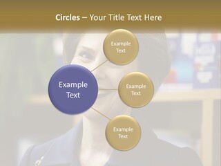 Jewelry Horizontal Lady PowerPoint Template