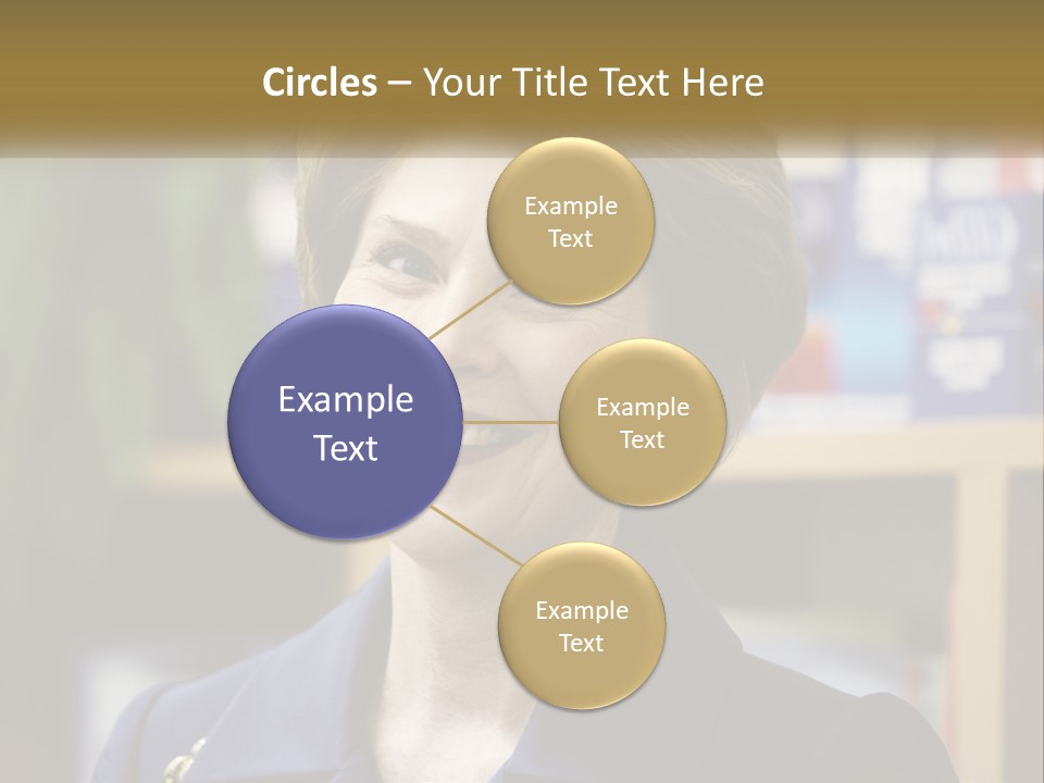 Jewelry Horizontal Lady PowerPoint Template