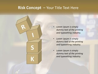 Jewelry Horizontal Lady PowerPoint Template