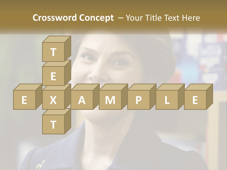 Jewelry Horizontal Lady PowerPoint Template