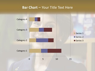 Jewelry Horizontal Lady PowerPoint Template