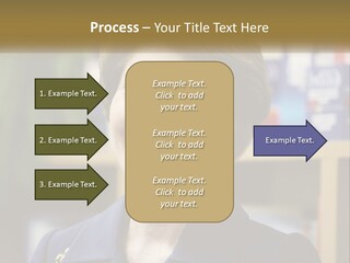 Jewelry Horizontal Lady PowerPoint Template