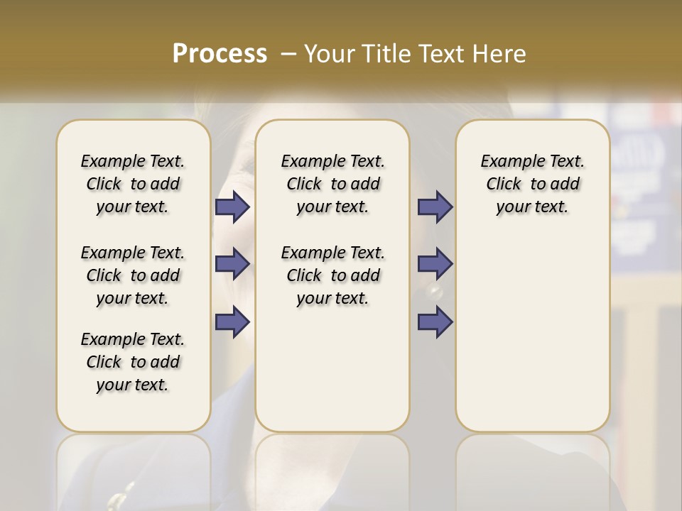 Jewelry Horizontal Lady PowerPoint Template