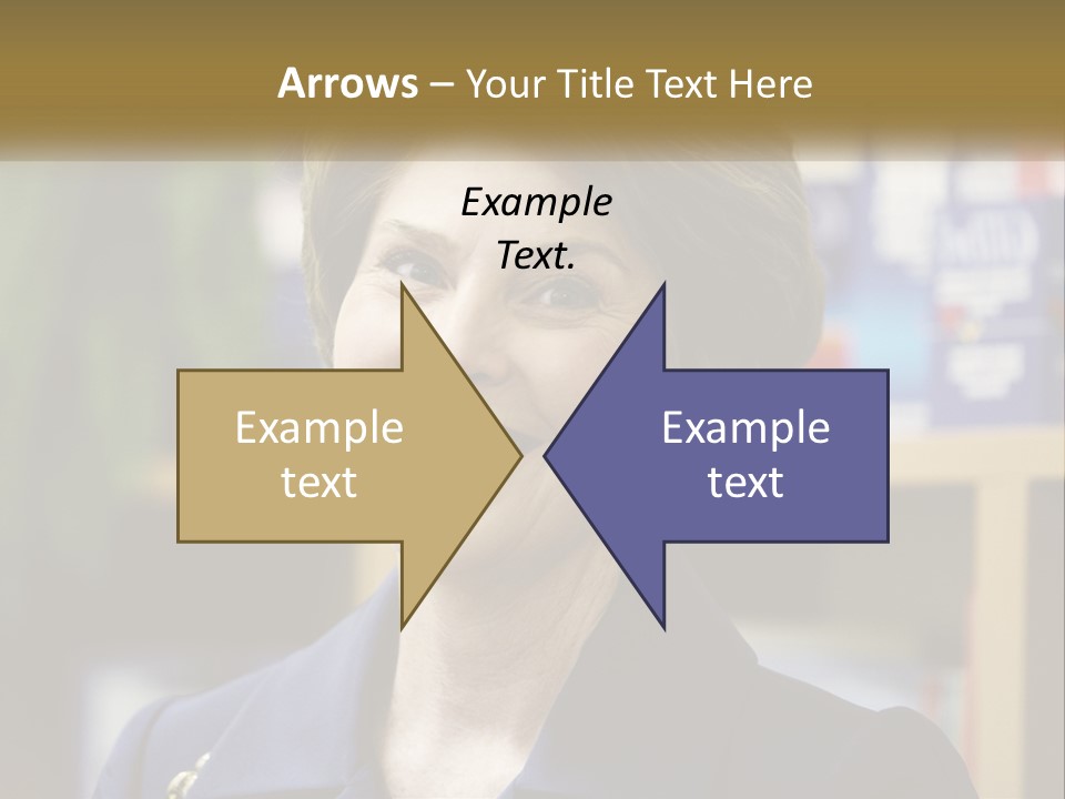 Jewelry Horizontal Lady PowerPoint Template