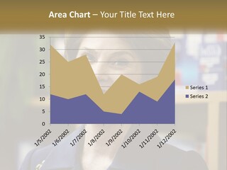 Jewelry Horizontal Lady PowerPoint Template