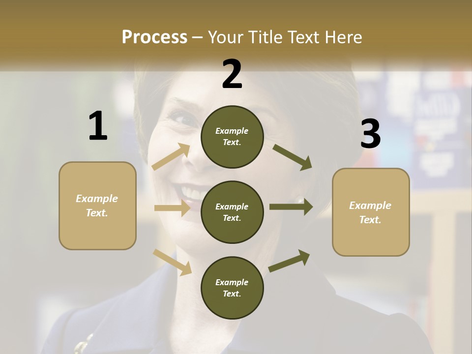 Jewelry Horizontal Lady PowerPoint Template