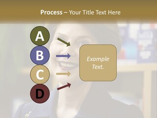 Jewelry Horizontal Lady PowerPoint Template