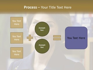 Jewelry Horizontal Lady PowerPoint Template