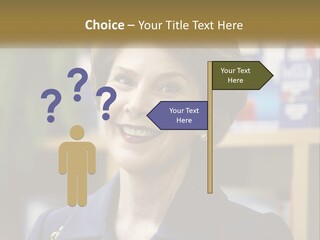 Jewelry Horizontal Lady PowerPoint Template