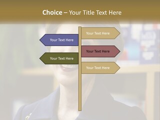 Jewelry Horizontal Lady PowerPoint Template