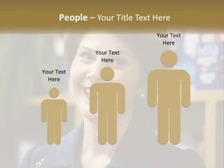 Jewelry Horizontal Lady PowerPoint Template