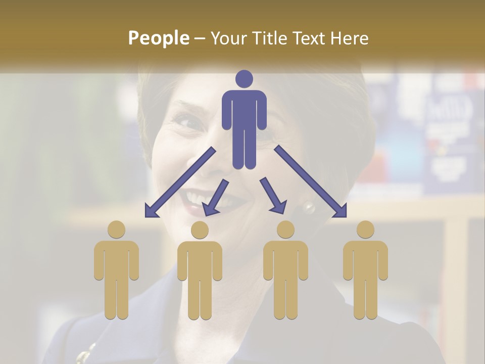 Jewelry Horizontal Lady PowerPoint Template