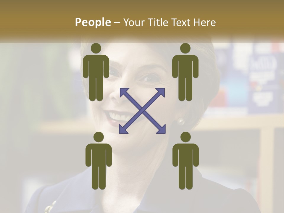 Jewelry Horizontal Lady PowerPoint Template