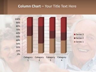 A Group Of Elderly People Giving Thumbs Up PowerPoint Template