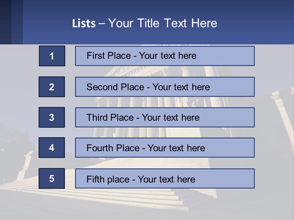 Judge Landmark Rights PowerPoint Template