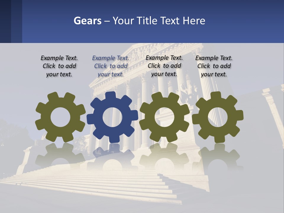 Judge Landmark Rights PowerPoint Template