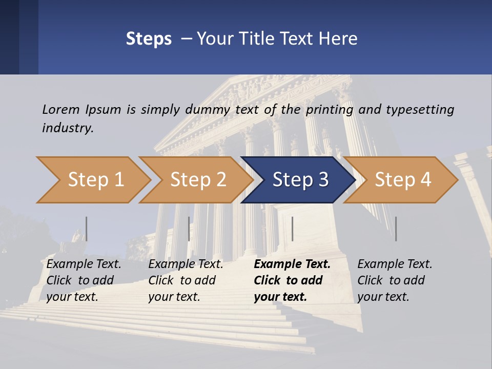 Judge Landmark Rights PowerPoint Template