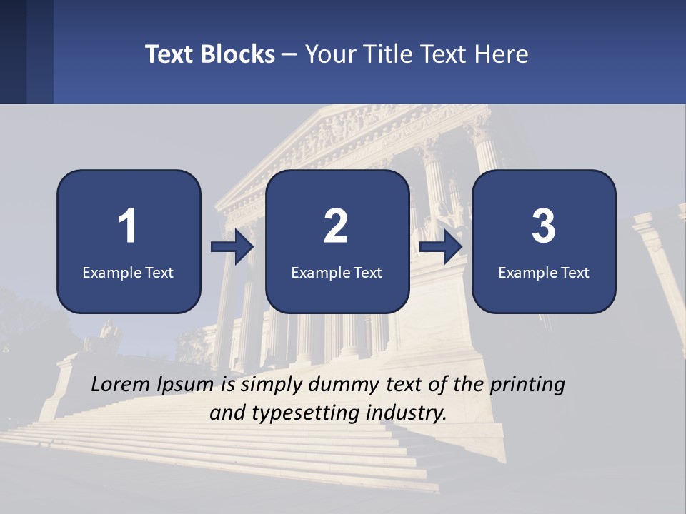 Judge Landmark Rights PowerPoint Template