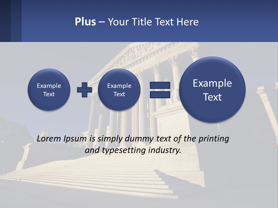 Judge Landmark Rights PowerPoint Template