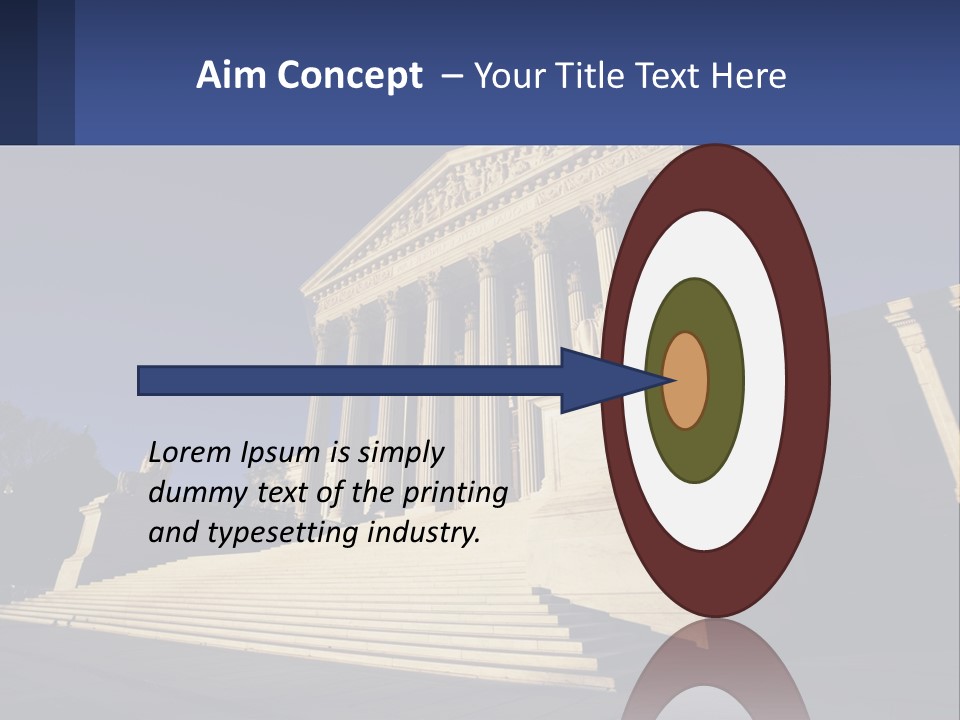 Judge Landmark Rights PowerPoint Template
