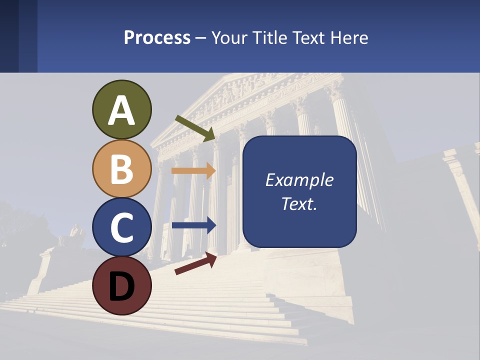 Judge Landmark Rights PowerPoint Template