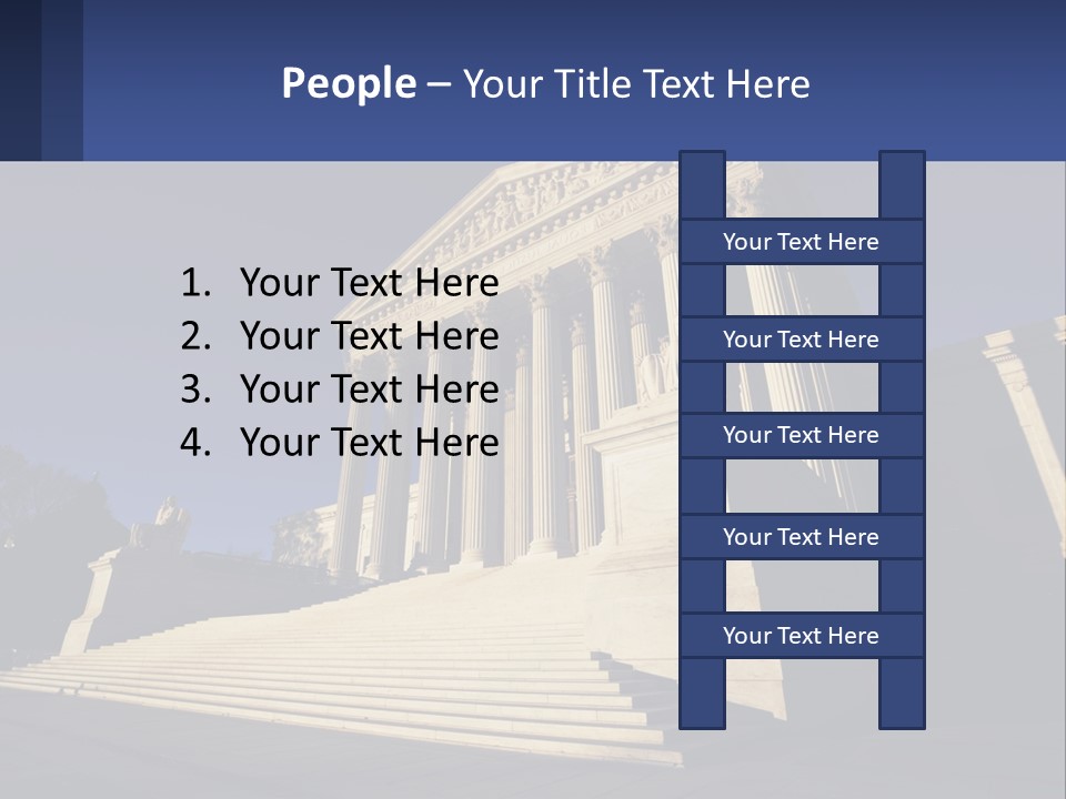 Judge Landmark Rights PowerPoint Template