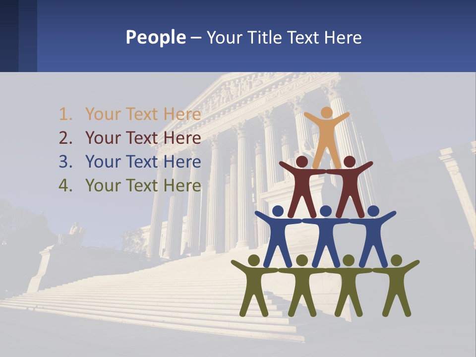 Judge Landmark Rights PowerPoint Template