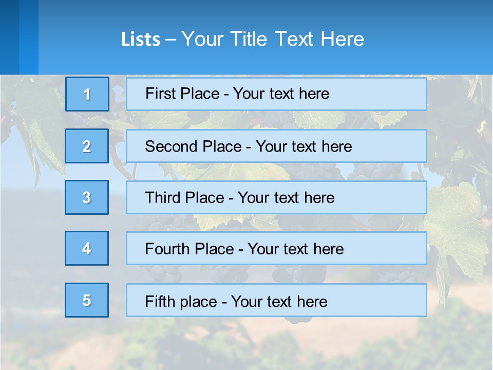 Ripened Italy Scenic PowerPoint Template