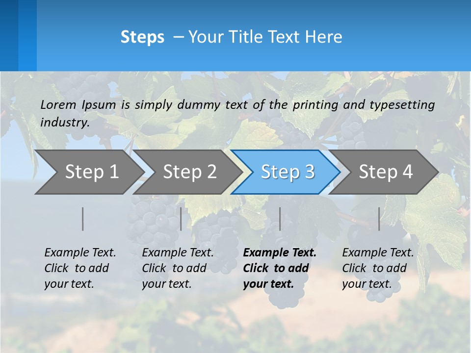 Ripened Italy Scenic PowerPoint Template