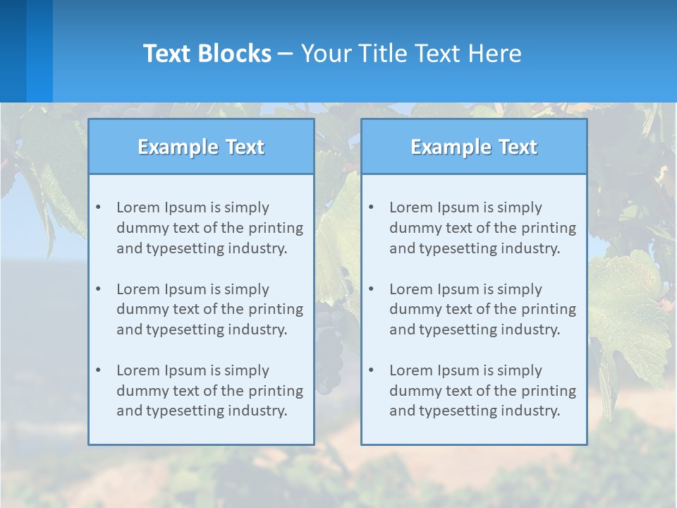 Ripened Italy Scenic PowerPoint Template