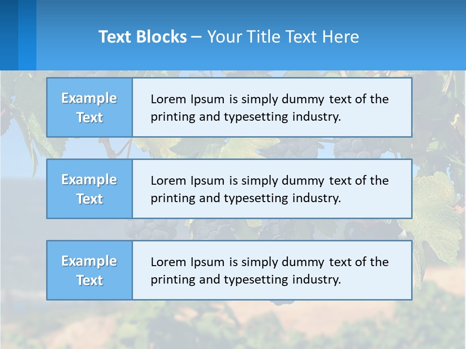 Ripened Italy Scenic PowerPoint Template