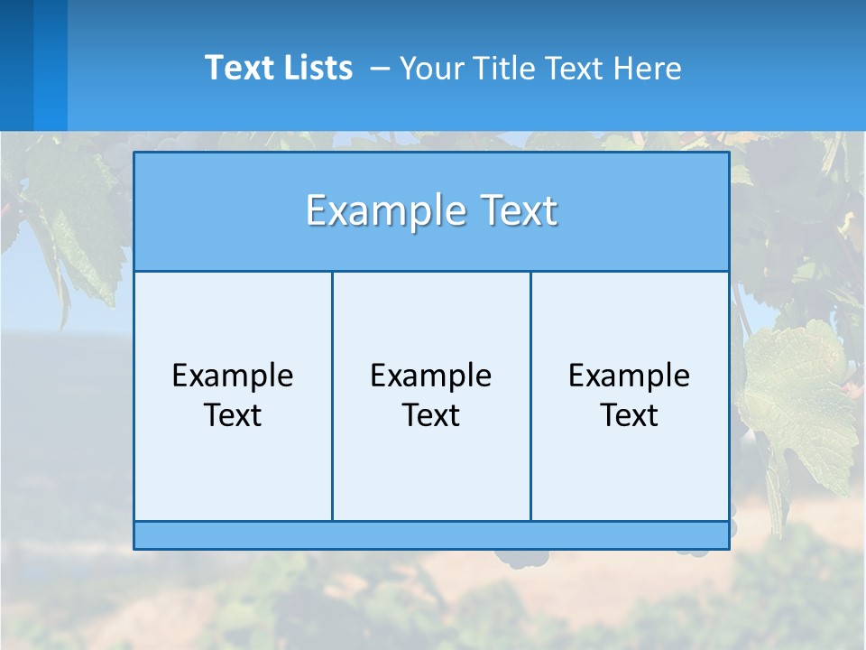 Ripened Italy Scenic PowerPoint Template