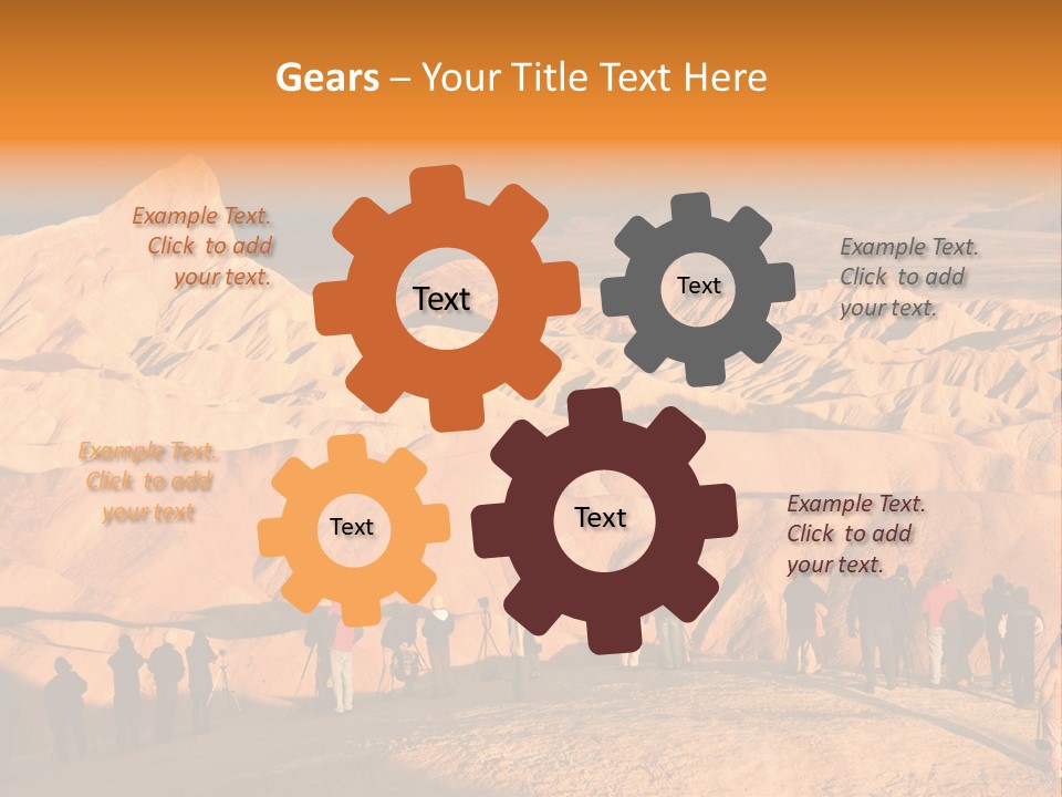 Human Zabriskie Dawn PowerPoint Template