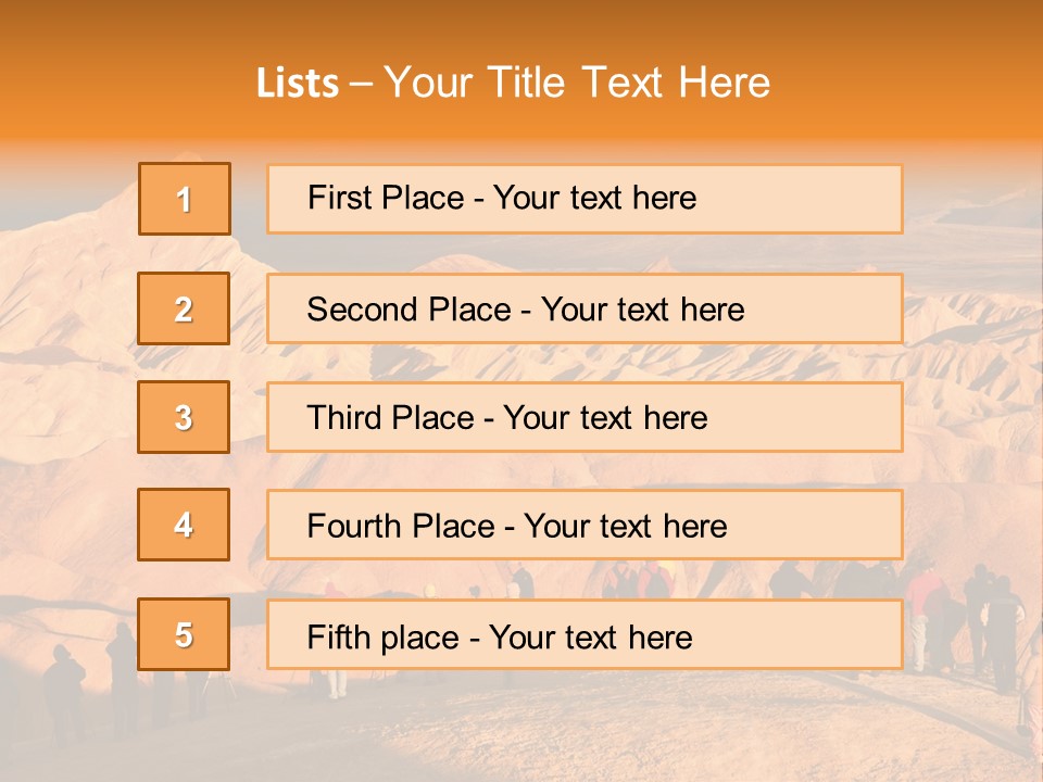 Human Zabriskie Dawn PowerPoint Template