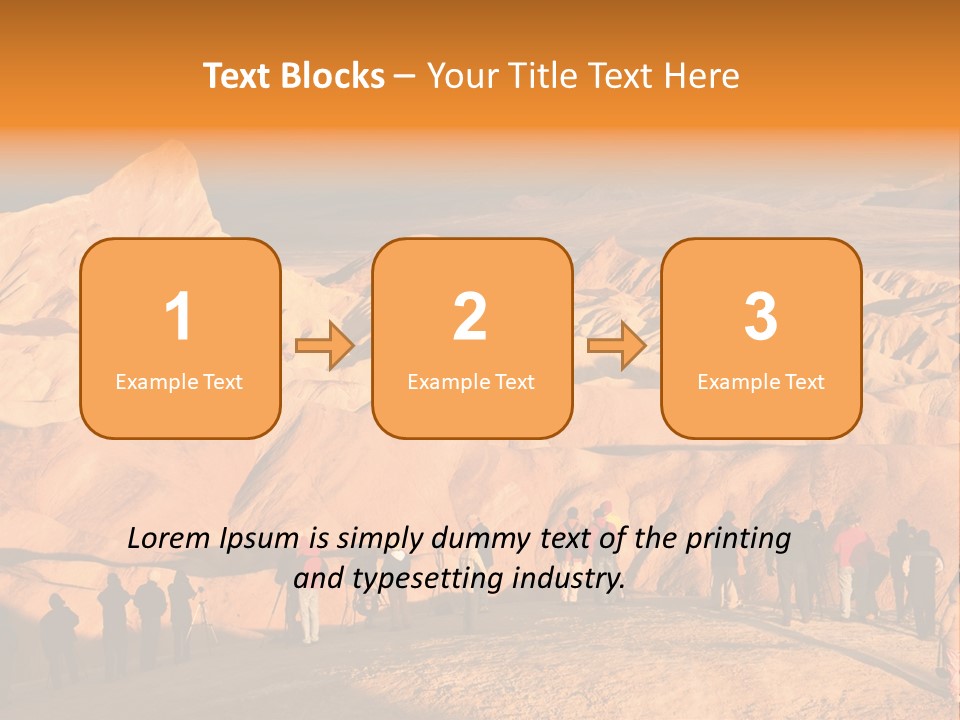 Human Zabriskie Dawn PowerPoint Template