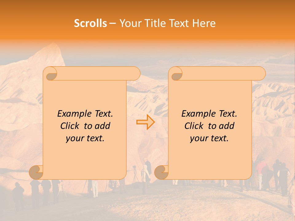 Human Zabriskie Dawn PowerPoint Template