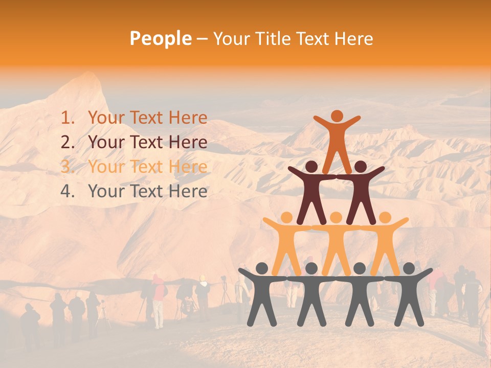 Human Zabriskie Dawn PowerPoint Template