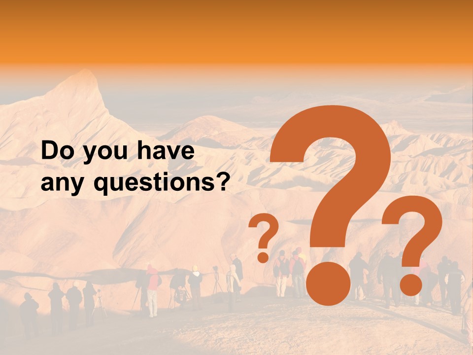 Human Zabriskie Dawn PowerPoint Template