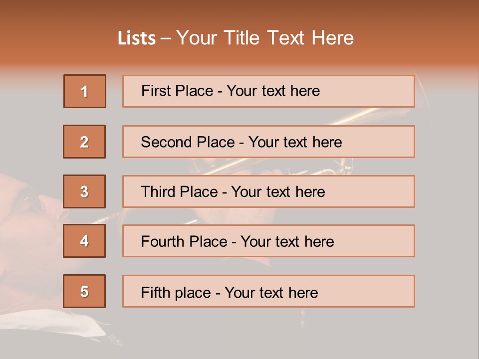 Musical Classical Toot PowerPoint Template
