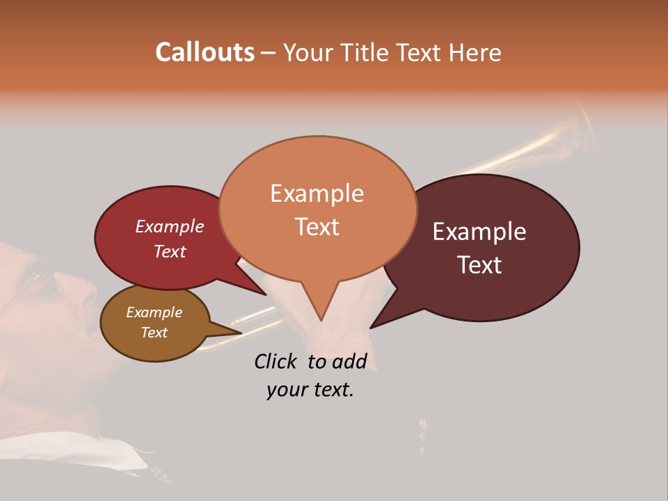 Musical Classical Toot PowerPoint Template