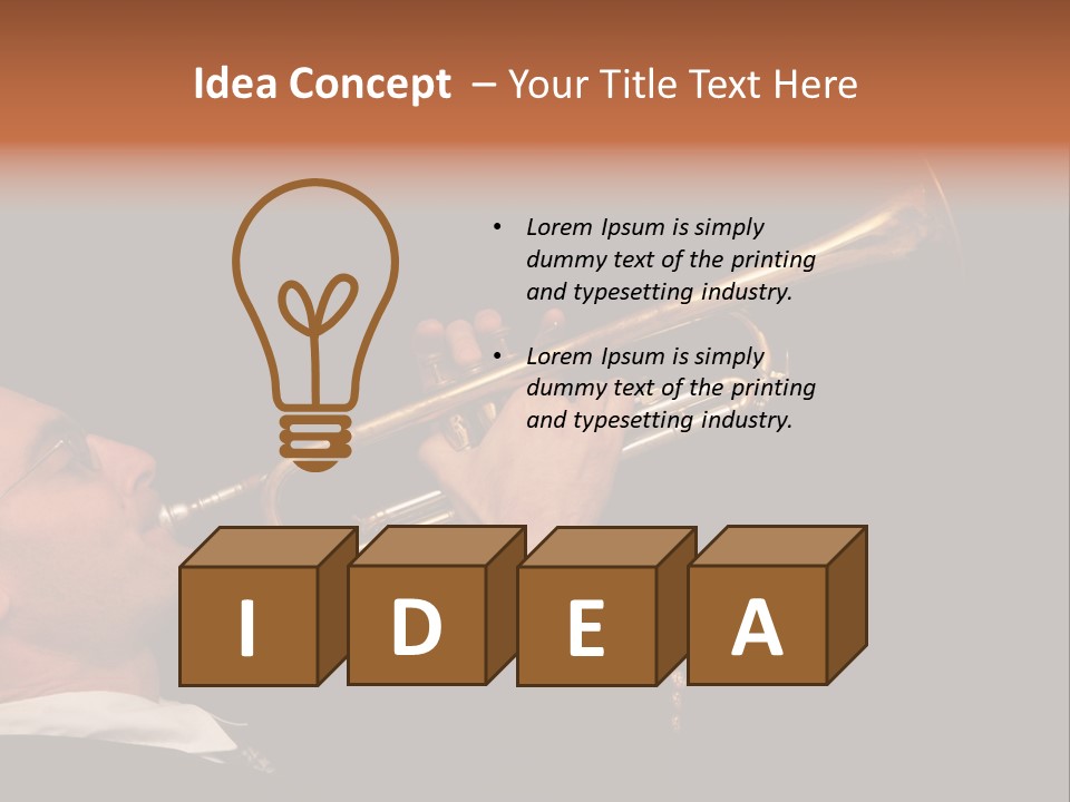 Musical Classical Toot PowerPoint Template