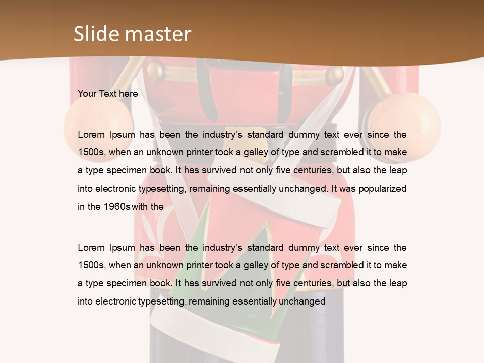 Holidays Nobody Isolated PowerPoint Template