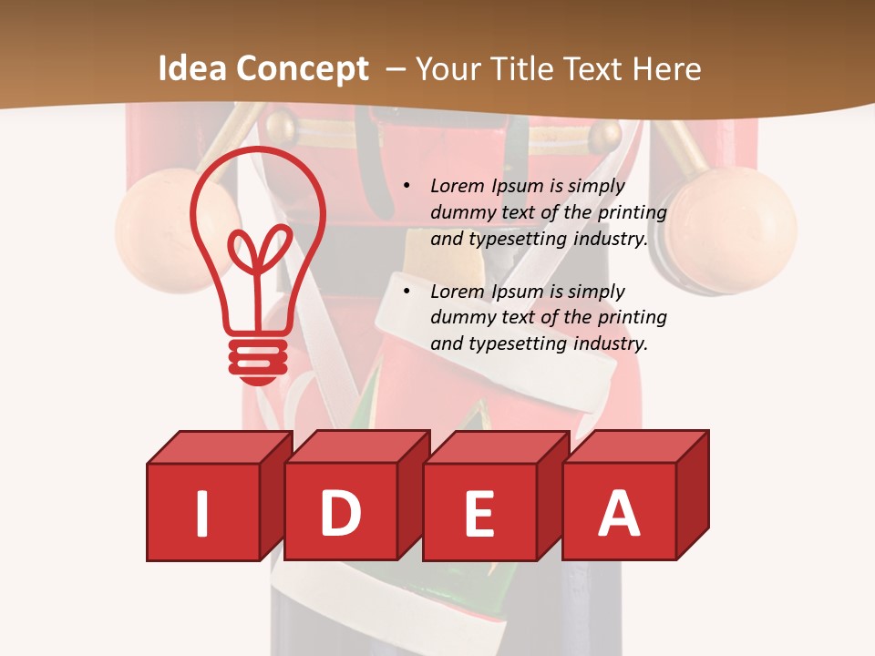 Holidays Nobody Isolated PowerPoint Template