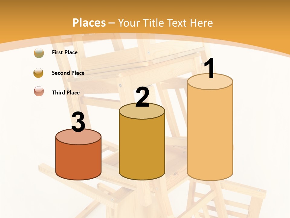 Pile Stacked Seat PowerPoint Template