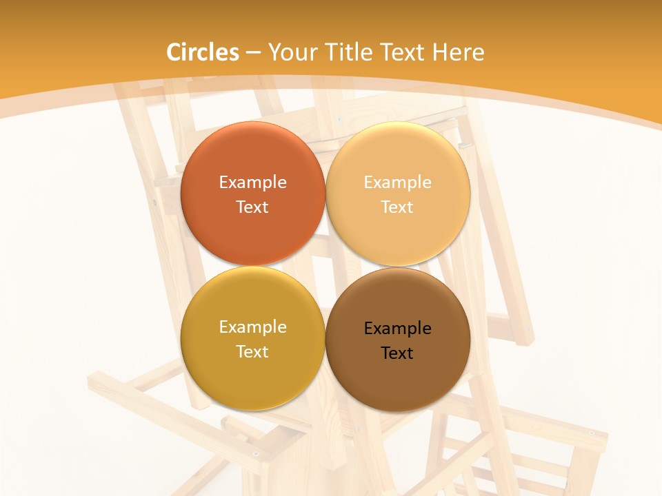 Pile Stacked Seat PowerPoint Template