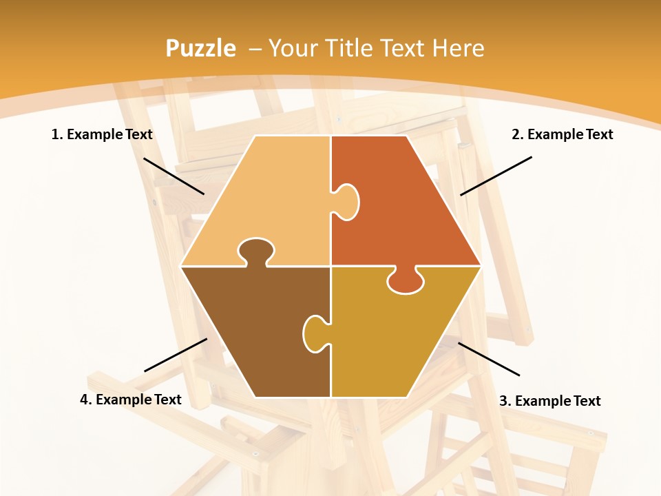 Pile Stacked Seat PowerPoint Template